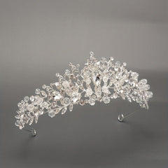 Rhinestone Crystal Headband Tiara Queen Princess Crown Wedding Hair Accessories