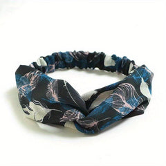 Vintage Makeup Headband Hair Band Elastic Soft Stretchy Wrap Hair Accessories