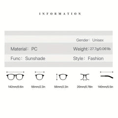 Y2K Square Sunglasses UV400 Sun Shades for Driving Beach Travel