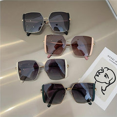 Y2K Square Sunglasses UV400 Sun Shades for Driving Beach Travel