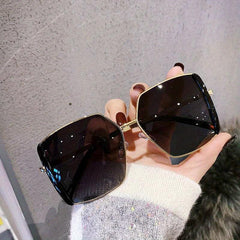 Y2K Square Sunglasses UV400 Sun Shades for Driving Beach Travel