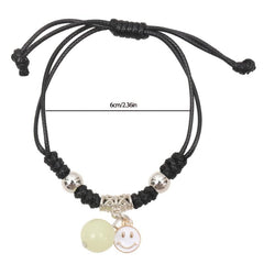 Braided Luminous Bracelet Hair Elastics Ties Ponytail Holder
