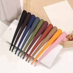 10 Pcs Large Frosted Duckbill Hairpins Hair Accessories Set