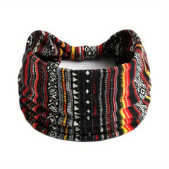 Women's Elastic Headband Ladies Yoga Exercise Non Slip Sweatband