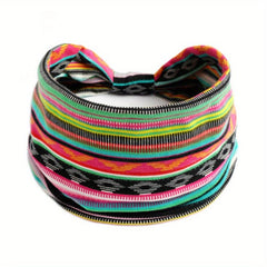 Women's Elastic Headband Ladies Yoga Exercise Non Slip Sweatband