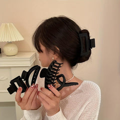 Matte Hair Claw Clip Strong Hold Grip Hair Jaw Clip