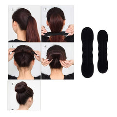 6pcs Hair Styling Kit Set Bun Maker Braid Tool Hair Twist Styling Accessories