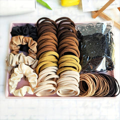 Hair Accessories Sets For Women High Elasticity Hair Tie Scrunchie