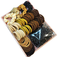 Hair Accessories Sets For Women High Elasticity Hair Tie Scrunchie