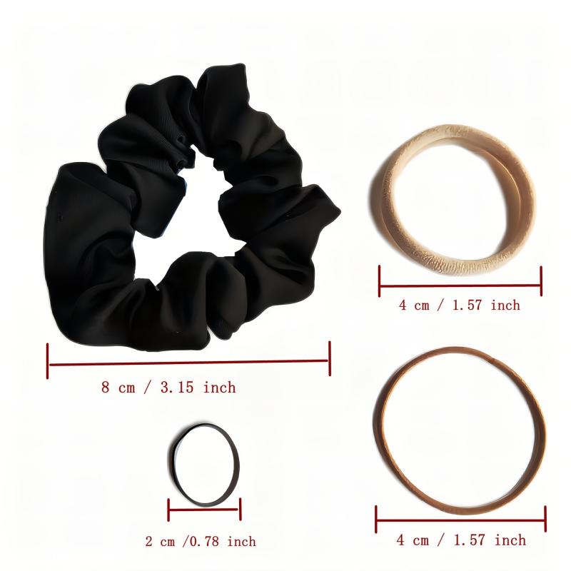 Hair Accessories Sets For Women High Elasticity Hair Tie Scrunchie