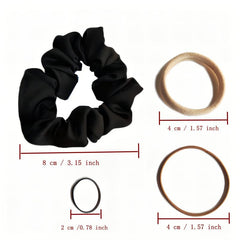 Hair Accessories Sets For Women High Elasticity Hair Tie Scrunchie