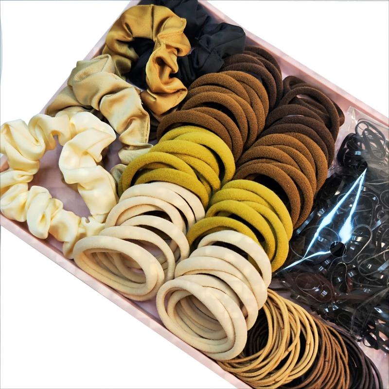 Hair Accessories Sets For Women High Elasticity Hair Tie Scrunchie
