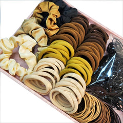 Hair Accessories Sets For Women High Elasticity Hair Tie Scrunchie