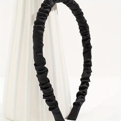 Pleated Headband for Daily Use