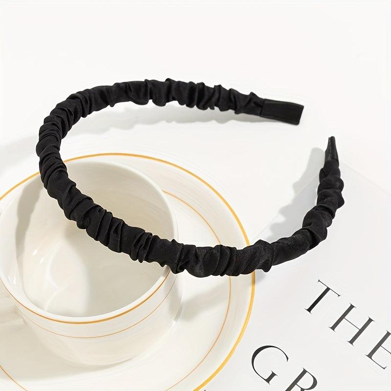 Pleated Headband for Daily Use