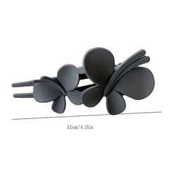 2pcs Matte Hair Claw for Women Back Head Updo Hair Clip
