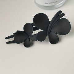 2pcs Matte Hair Claw for Women Back Head Updo Hair Clip