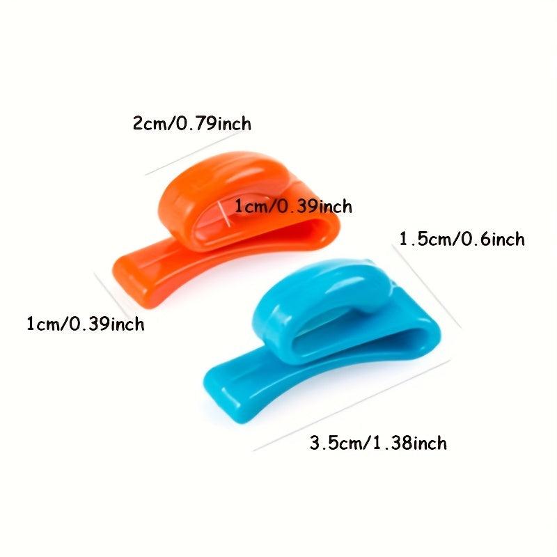 2pcs Keys Clips Plastic Bag Hook Keys Holder Backpack Purse Handbags
