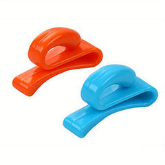 2pcs Keys Clips Plastic Bag Hook Keys Holder Backpack Purse Handbags