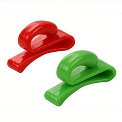 2pcs Keys Clips Plastic Bag Hook Keys Holder Backpack Purse Handbags