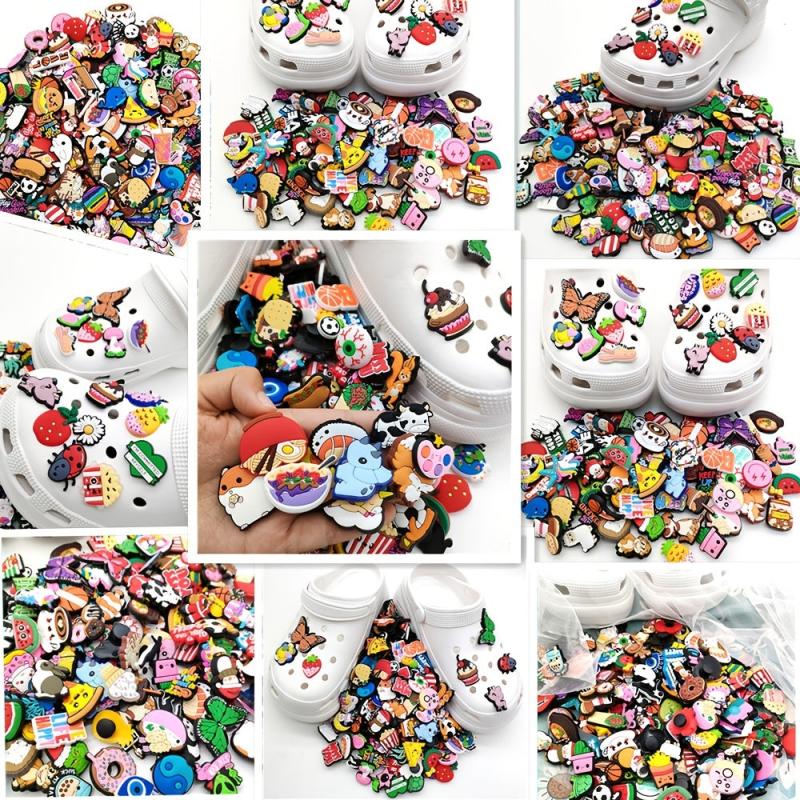 Cartoon Clog Shoe Charm Sandal Accessories Decoration