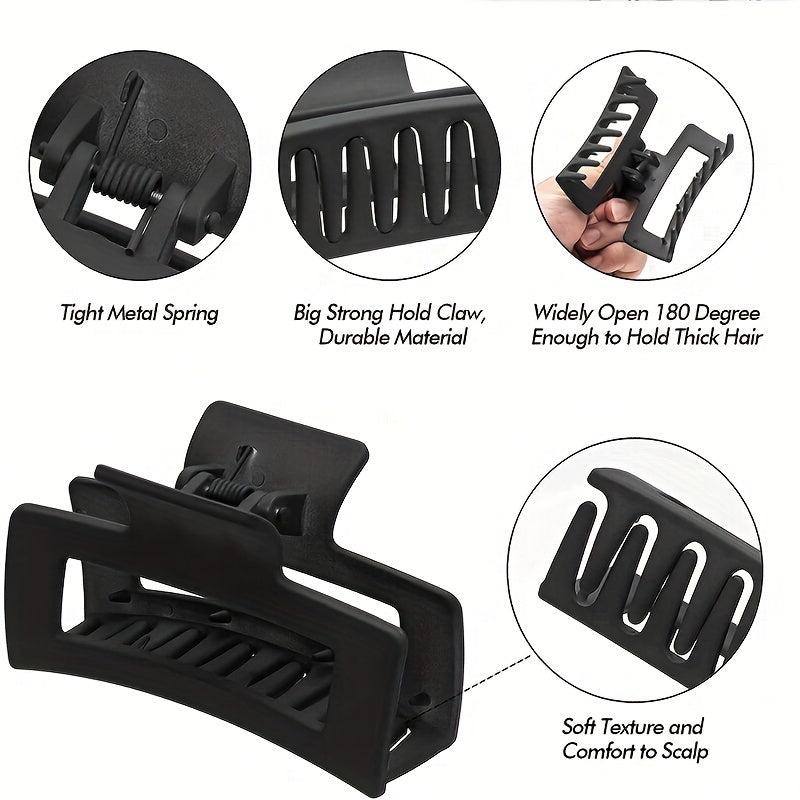 5pcs Hair Claw For Women Thick Hair Accessories