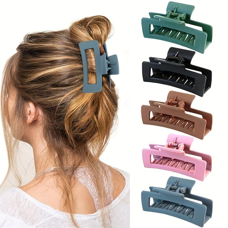5pcs Hair Claw For Women Thick Hair Accessories