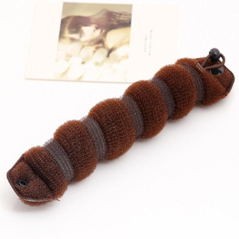 Hair Bun Styling Maker Nylon Hair Curler Accessory