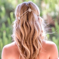 Rhinestone Bridal Head Chain Wedding Headband Hair Accessory