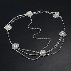 Rhinestone Bridal Head Chain Wedding Headband Hair Accessory