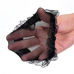2pcs Nylon Mesh Stretchy Ballet Bun Hair Covers Hairnet for Women Girls