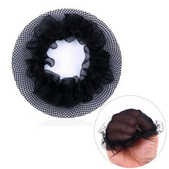 2pcs Nylon Mesh Stretchy Ballet Bun Hair Covers Hairnet for Women Girls