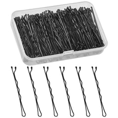 150pcs Bobby Pin Solid Hair Clip Set with Storage Case
