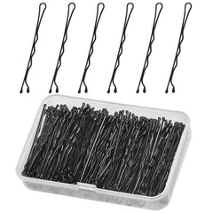 150pcs Bobby Pin Solid Hair Clip Set with Storage Case