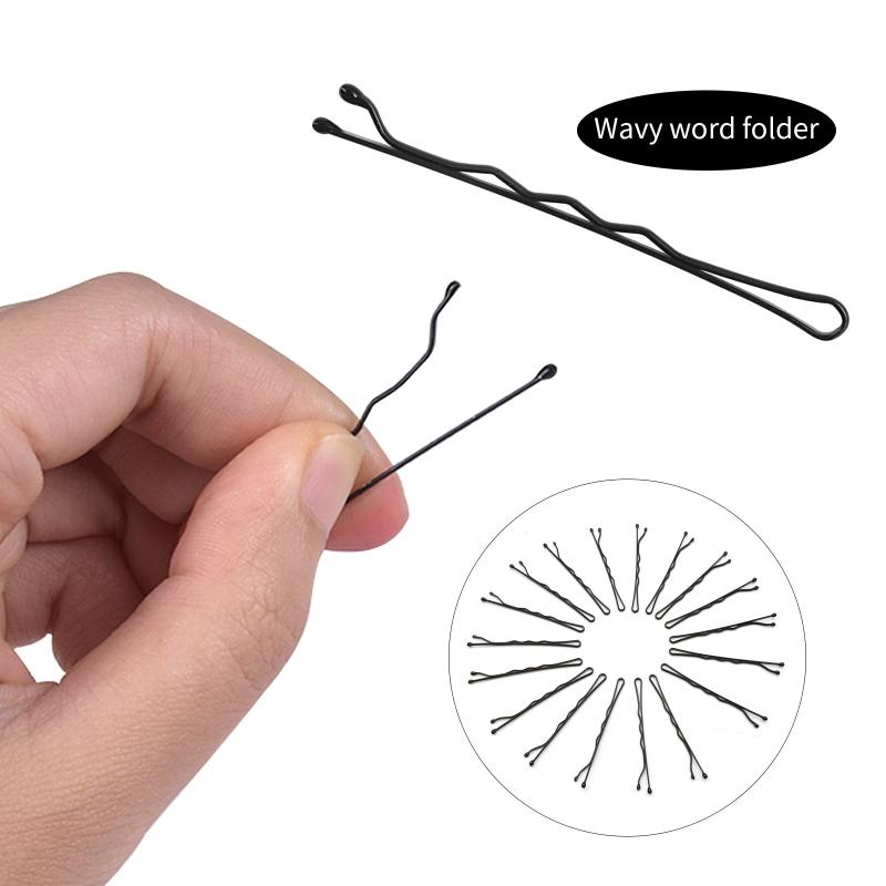 150pcs Bobby Pin Solid Hair Clip Set with Storage Case