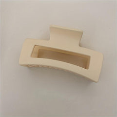 6pcs Matte Square Hair Claw Clip Non Slip Strong Hold Grip Hair Jaw Clip
