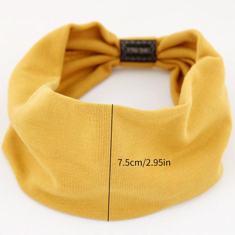 Wide Headband Headdress Turban Hair Accessories