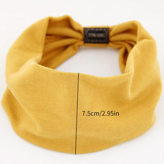 Wide Headband Headdress Turban Hair Accessories