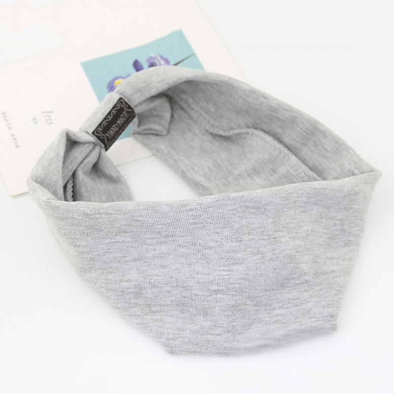 Wide Headband Headdress Turban Hair Accessories