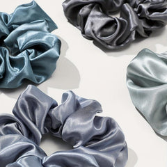 12pcs Scrunchies Hair Tie Soft Hair Rope Elastic Ponytail Holder Women Girls