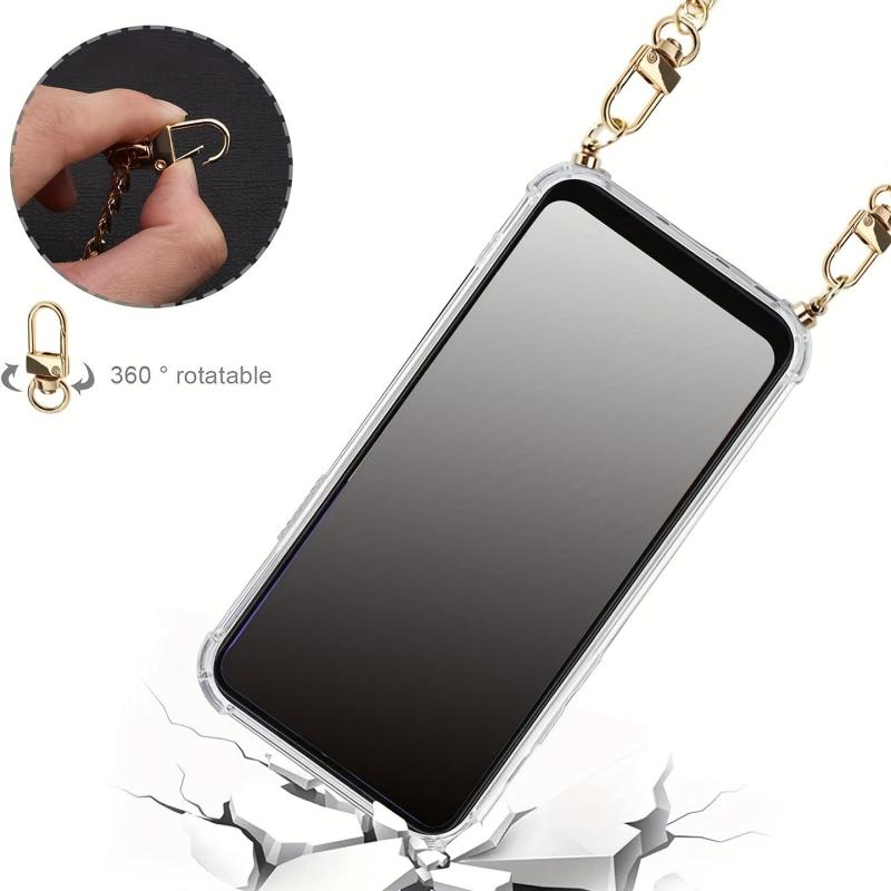 Metal Chain Watch Strap Mobile Phone Replacement Necklace Shoulder Strap