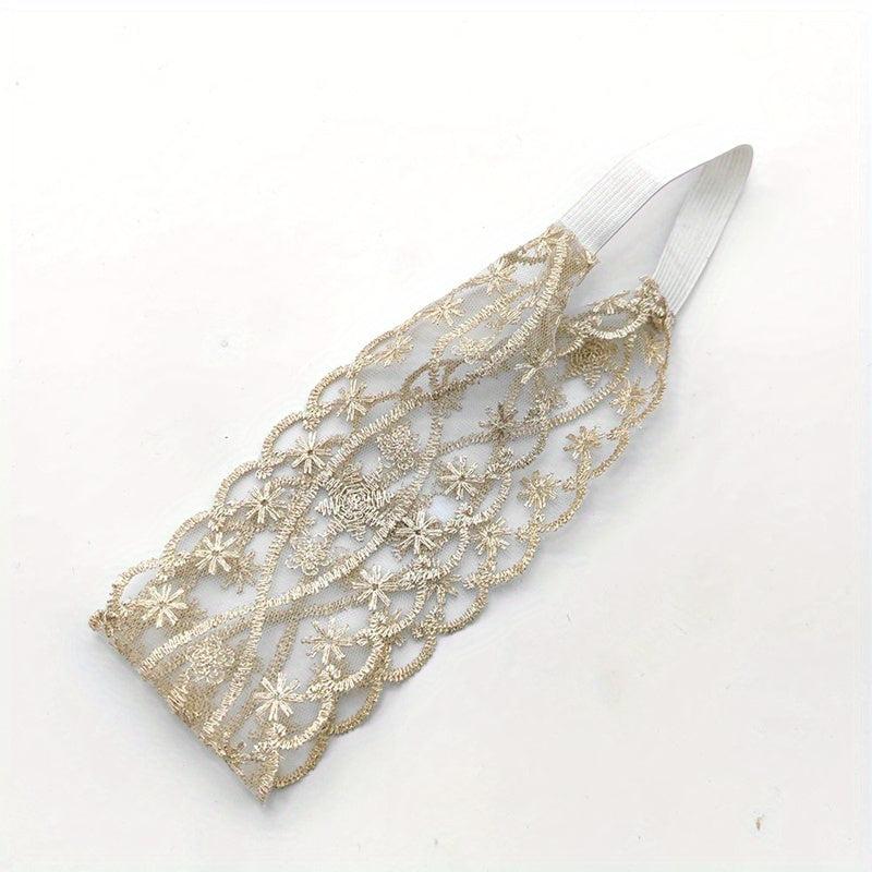 Flower Lace Elastic Hair Band Head Bundle Hair Accessories