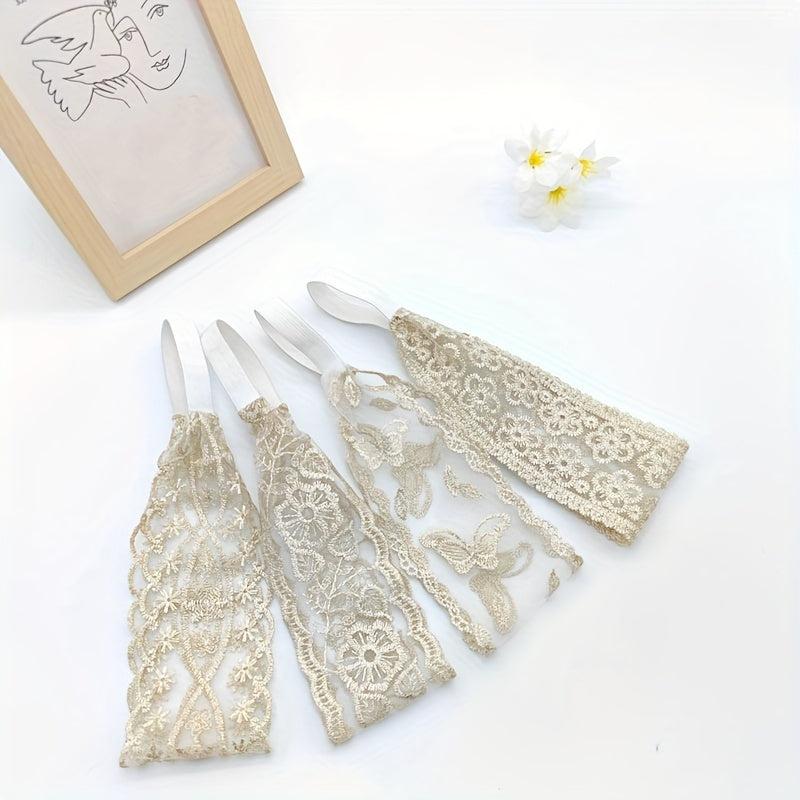 Flower Lace Elastic Hair Band Head Bundle Hair Accessories