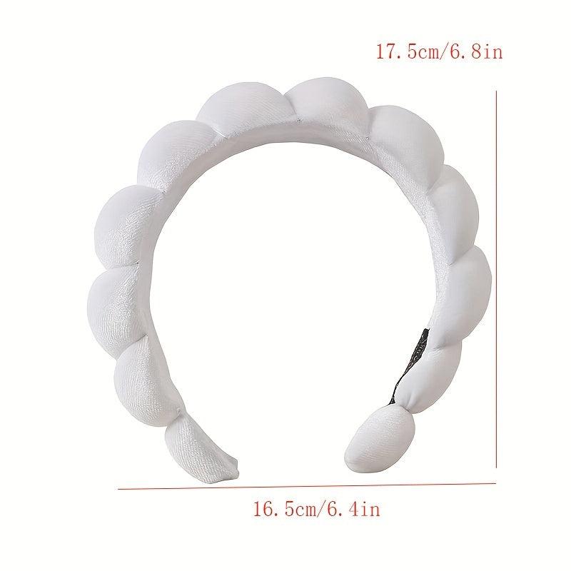 2pcs Sweet Sponge Headband Washing Face Hair Accessories