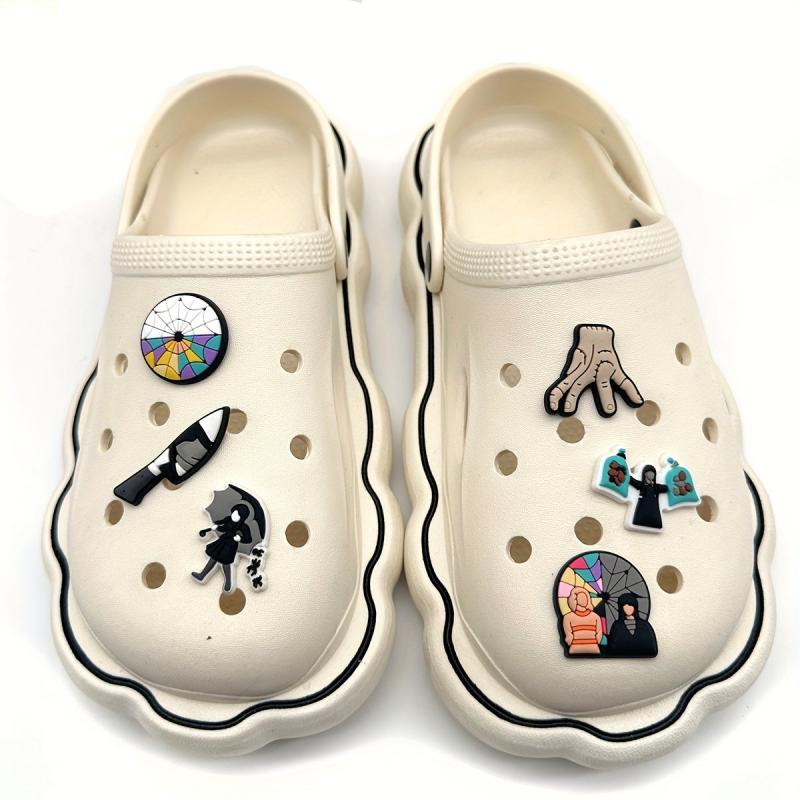 20PCS Drama Series Shoe Charms for Clogs Sandals Slipper Accessories