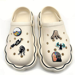 20PCS Drama Series Shoe Charms for Clogs Sandals Slipper Accessories