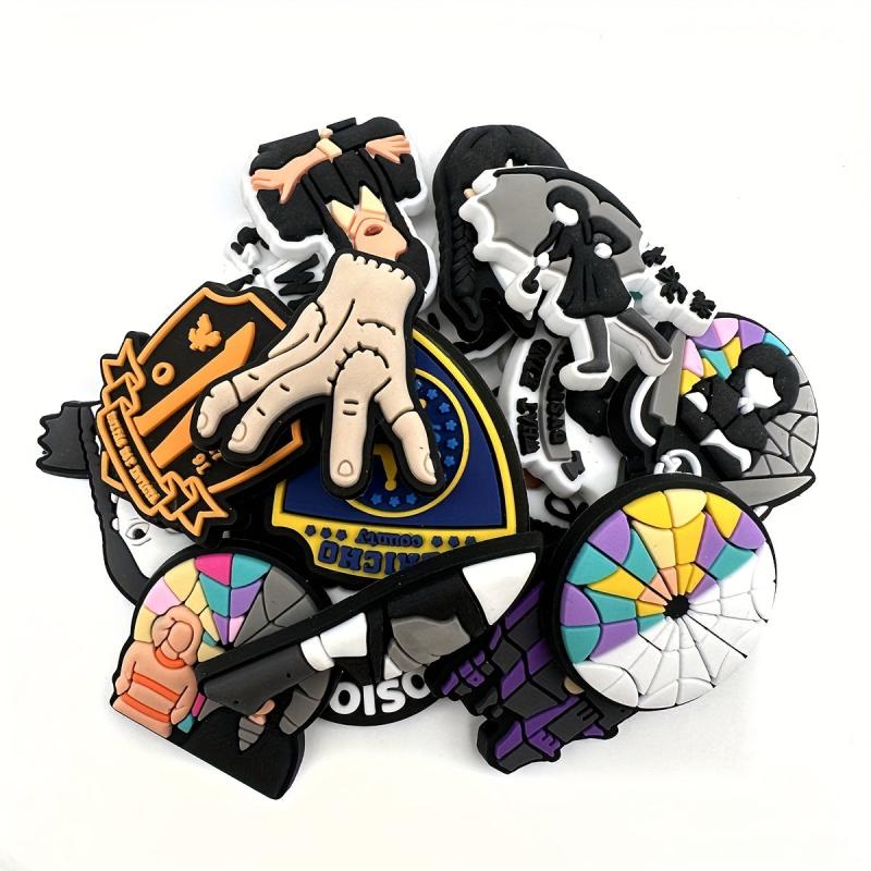 20PCS Drama Series Shoe Charms for Clogs Sandals Slipper Accessories