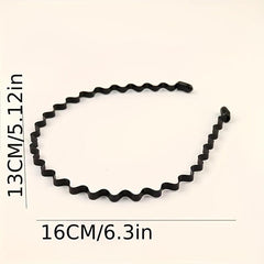 Wave Shape Headband Wavy Head Hoop for Women