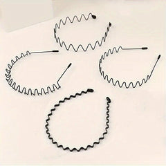 Wave Shape Headband Wavy Head Hoop for Women