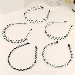 Wave Shape Headband Wavy Head Hoop for Women